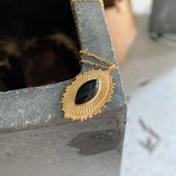 Eye of Black Onyx Necklace