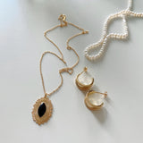 Eye of Black Onyx Necklace