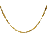 Twisted Herringbone Chain Necklace