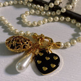 Pearl Radiance Trifecta Necklace