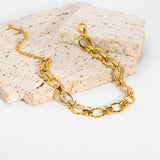 Division Mix Link Chain Bracelet