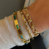 Division Mix Link Chain Bracelet